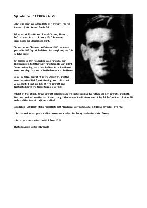 A preview of a PDF biography for Bell, John